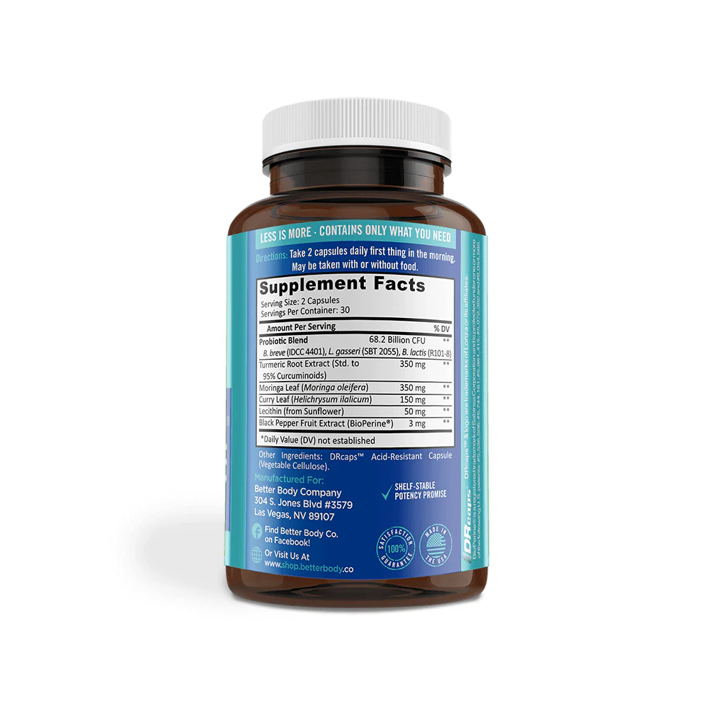 1 Bottle Of Provitalize | Anti-Inflammatory Curcumin-Probiotics - Image 7