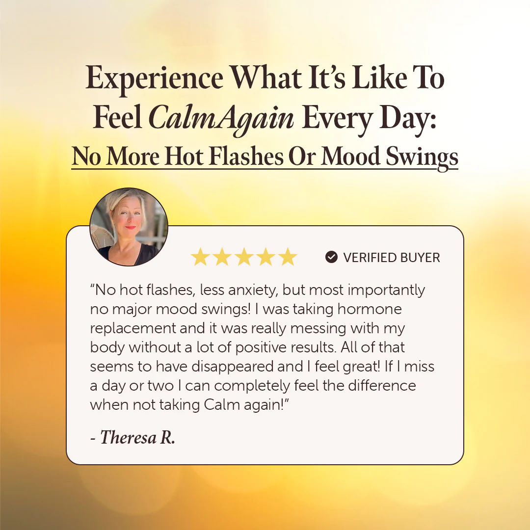 CalmAgain™️ | Anxiety, Night Sweat, Sleep and Hot Flash Relief - Image 11